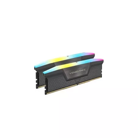 CORSAIR VENGEANCE RGB D5 6000 16GB (2 x 8GB) CL36 Intel XMP & AMD EX - DDR5 - Mémoire RAM